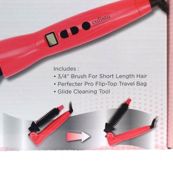 CALISTA PERFECTER PRO DIGITAL FLIP TOP ION STYLER - Picture 2 of 4